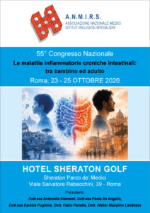 55° Congresso Nazionale – Le malattia infiammatorie croniche intestinali: tra bambino ed adulto