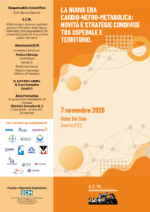 La nuova era cardio-nefro-metabolica: novità e strategie condivise tra ospedale e territorio.